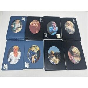 DOLLY PARTON COLLECTION photo LOT in Vintage albums 8 mini albums 200+ photos